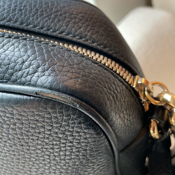 Gucci Bags Gucci Soho Disco Camera Bag Black Leather Crossbody